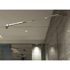 Barre de Fixation Verre Douche 1.2m