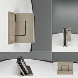 Charnière Verre à Mur 90° - Porte Battante