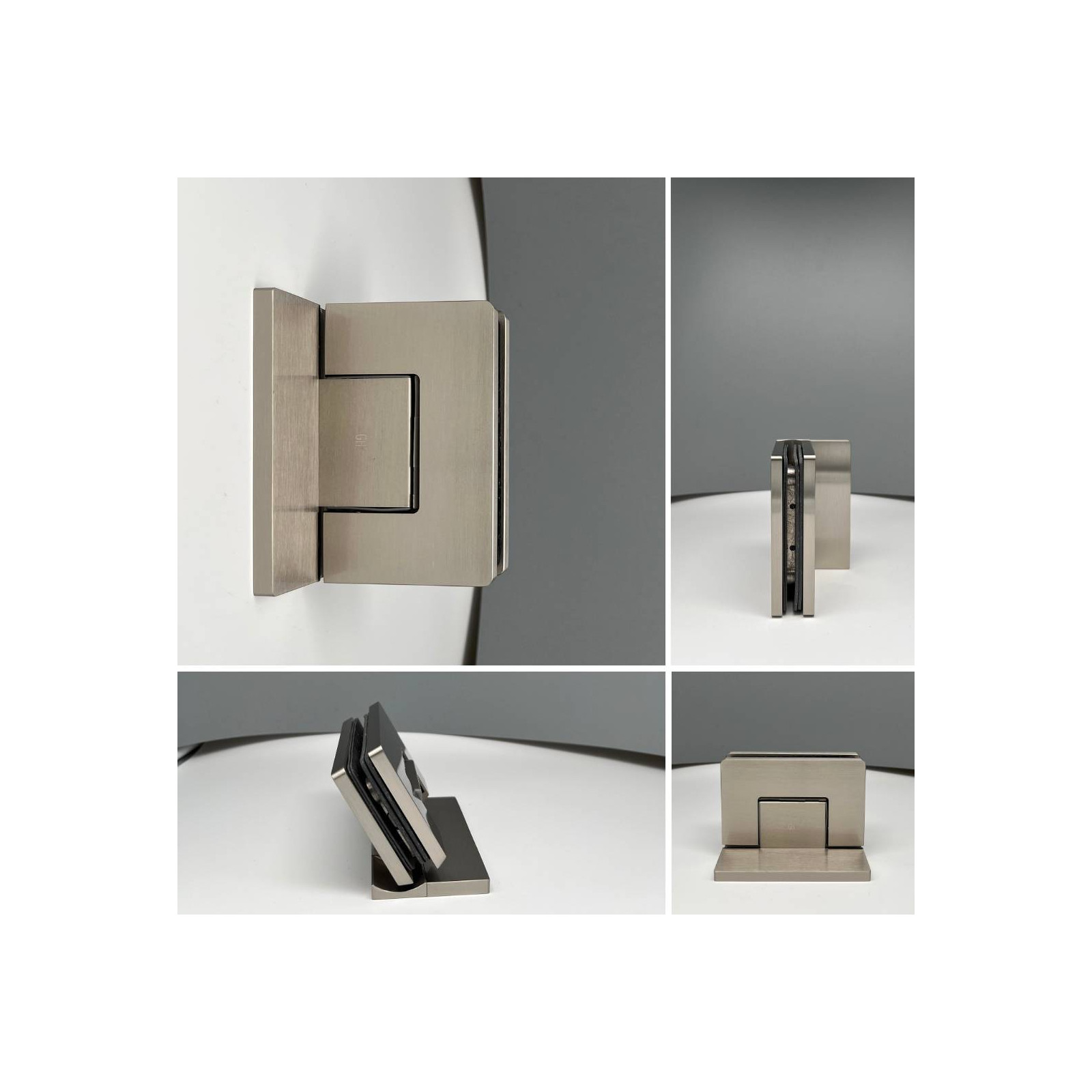 Charnière Verre à Mur 90° - Porte Battante