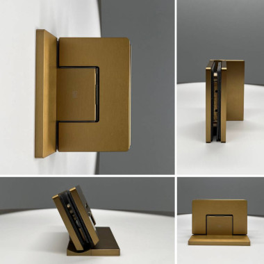 Charnière Verre à Mur 90° - Porte Battante