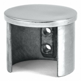 Bouchon Inox Main Courante Ronde Ø48mm