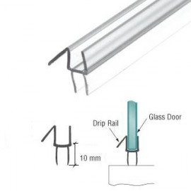Joint Inferieur 8mm pour Porte en Verre